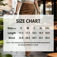 thumbnail image 5 of MORTTIC Women's Western Fringe Skirt Solid Color Denim-Look Pencil Mini with Decorative Pockets For Vacation Dark Brown，S, 5 of 5