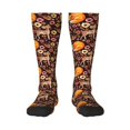 thumbnail image 1 of Fotbe Woodland Creatures Floral Calcetas Divertidas Estampadas para Hombre y Mujer, Calcetas de Algodón hasta la Rodilla para Caminar, Correr, Enfermería y Embarazo, 1 of 6