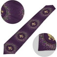 thumbnail image 3 of GZHJMY Mardi Gras Table Runner Glittering Eye Mask Carnival Dining Table Party Decor 13" × 90", 3 of 6