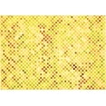 thumbnail image 1 of Ahgly Company Machine Washable Indoor Rectangle Abstract Yellow Contemporary Area Rugs, 2' x 4', 1 of 4