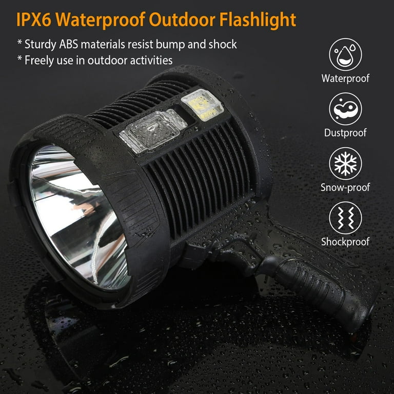 Rechargeable Spotlight iMounTEK 30000 Lumens Led Spot Lights