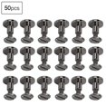 thumbnail image 1 of Herwey Rivets, Kit de Rivets, 50 Ensembles de Rivets en Cuivre Pur 8mm pour Reliure d'Ordinateur Portable, 1 of 8
