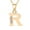 R, variant on Fiaya Women Dainty Letter Charm Pendant Necklace, Zirconia Diamond Initial Necklace for Women, A-Z Alphabet Pendants for Jewelry Gifts (A)
