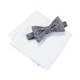 thumbnail image 1 of Countess Mara Mens Lurex Neck Tie Set, Negro, Talla única, 1 of 2