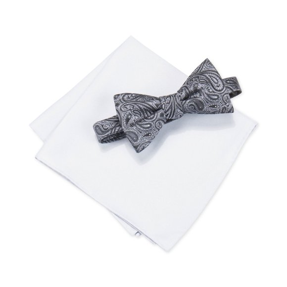 Countess Mara Mens Lurex Neck Tie Set, Negro, Talla única