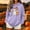 Purple, variant on Molidfa Women's Happy Ghost Hoodie Drink Pumpkin Halloween Graphic Sweatshirt