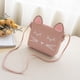 thumbnail image 5 of Lindo bolso bandolera con forma de gato, monedero para niñas pequeñas, 5 of 5