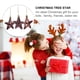 thumbnail image 2 of 18 piezas elegantes estrellas de cinco puntas árbol de Navidad decoración de estrellas decoraciones colgantes de Navidad, 2 of 5