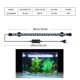 thumbnail image 3 of Lámpara LED para acuario de 90-260 V, resistente al agua, con clip para pecera, iluminación decorativa subacuática, lámpara sumergible para cultivo de plantas, 18-58 cm, 3 of 5