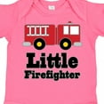 thumbnail image 4 of Inktastic Little Firefighter Fire Engine Boys or Girls Baby Bodysuit, 4 of 5