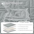 thumbnail image 2 of Smiry Waterproof Dog Couch Covers, Washable Dog Blankets For Sofa & Bed, Reversible Furniture Protector For Pets (30x53 Inch, Grey/Light Grey), 2 of 7