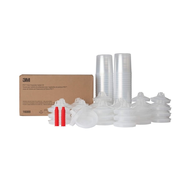 Kit de tapas y revestimientos para pistolas de pintura 3M PPS 16000 650 ml