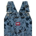 thumbnail image 3 of Disney Mickey Mouse Goofy Donald Duck Little Boys Denim Short Overalls Shortall 5, 3 of 4