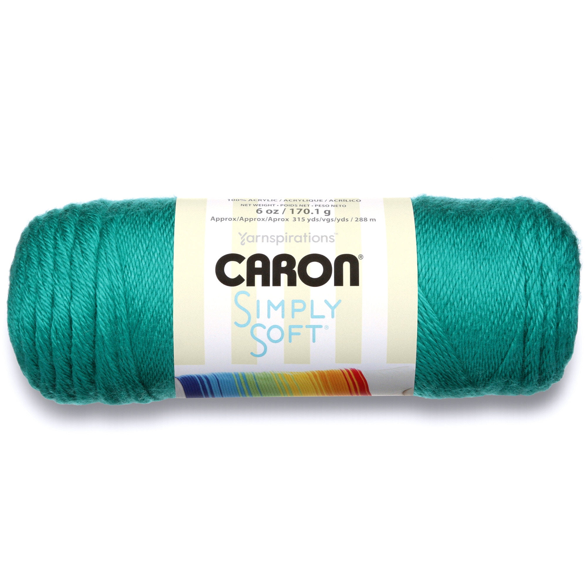 Crochet Materials Sewing & Fiber Soft Green Caron Simply Soft Acrylic