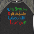 thumbnail image 4 of Inktastic Wisconsin Grandma Loves Me Boys or Girls Toddler T-Shirt, 4 of 5