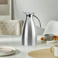 thumbnail image 4 of HEANUJJ Bouilloire Isolée Cafetière en Acier Inoxydable Convient au Lait 1 Ensemble, 4 of 5