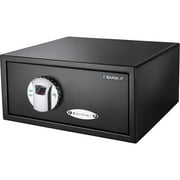 Holaki Steel Security Safe and Lock Box with Electronic Keypad - Secure Cash,Jewelry,ID Documents,0 79 Cu Ft Biometric Security Safe,Black,14.5" x 16.5" x 7.75"