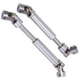 thumbnail image 3 of Drive Shaft, Wear  Smoother Rotation 1/10 Drive Shaft Silver Single Joint   for Axial  Trx4 Trx6, 3 of 8