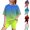 Pink, variant on Girls Oversized Summer T Shirts Business Casual Dressy Shorts Sleeves Tops Beach Vacation Fashion Clothes