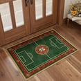 thumbnail image 3 of GENIMO 2'x7' Runner Rug, Washable Rug Non Slip Soft Vintage Emerald Shield Crest Hallway Runner for Kitchen Entryway Laundry Room, Vintage Emerald, 3 of 8