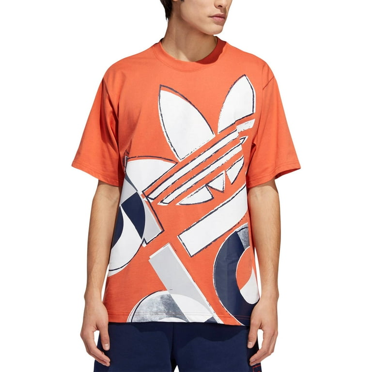 beundring Forklaring Om adidas Originals Mens Graphic Short Sleeve T-Shirt Orange M - Walmart.com