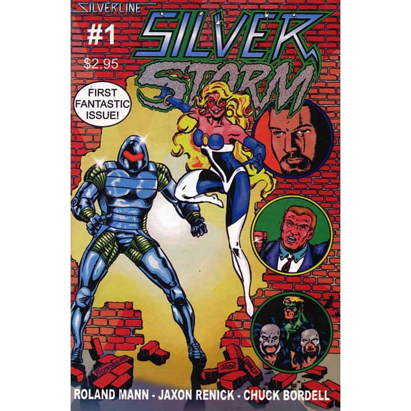 Silverstorm (Silverline) #1 VF ; Silverline Comic Book