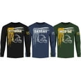 thumbnail image 2 of Men's Vintage USA Flag Football Long Sleeve Shirts (S-2XL), 2 of 2