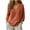 (New32)Brown, variant on Women's Flowry Short Sleeve Fashion Solid Color Daily V Neck Blouse Waffle Knit Cross Front Top Loose Fit Casual Office Wear