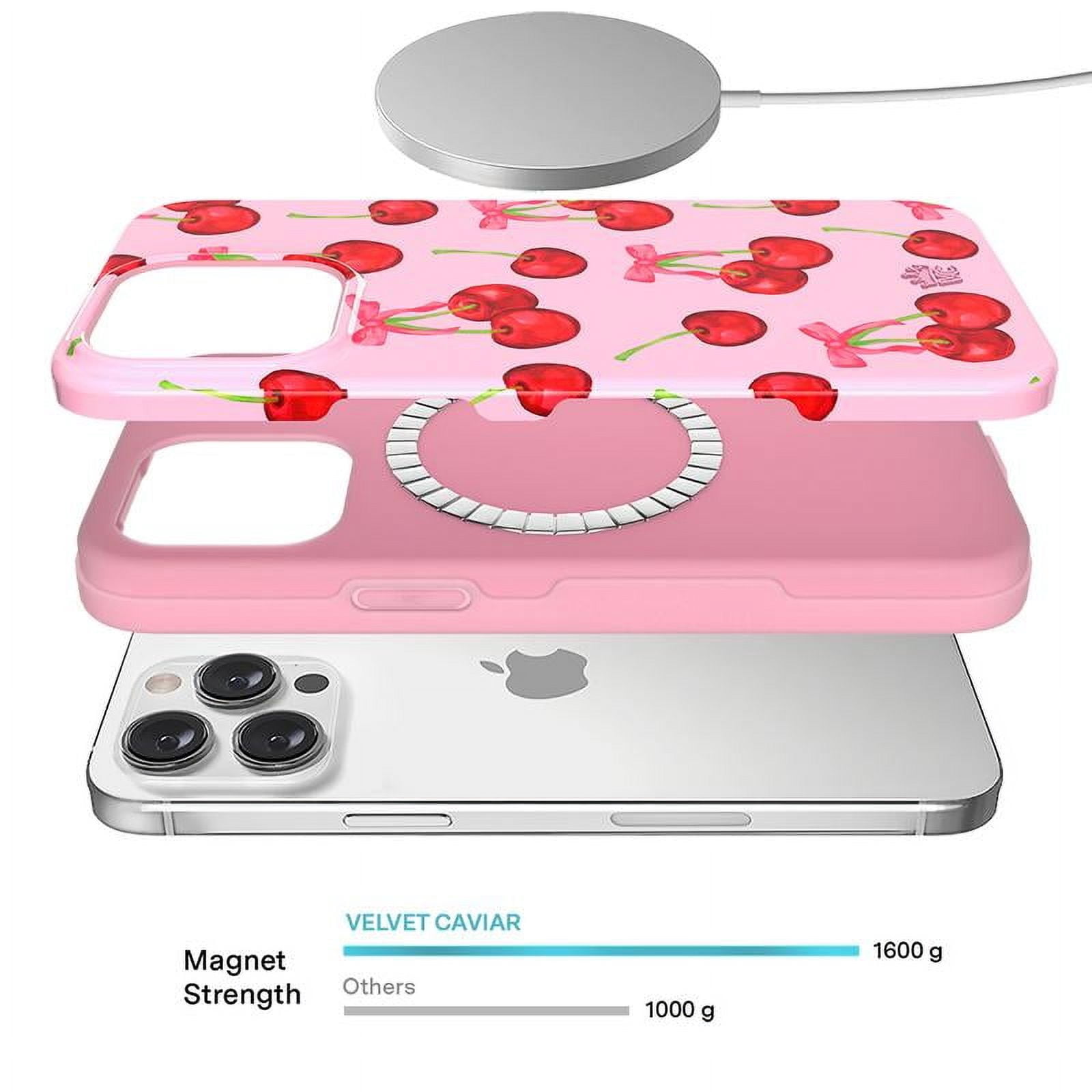 iPhone Case – Cute Phone Cases for iPhone with Stylish Cherry Design and Shockproof Protection