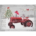 thumbnail image 2 of Phillips, Anita 32x25 White Modern Wood Framed Museum Art Print Titled - Old Tractor, 2 of 4