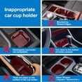 thumbnail image 6 of FITDRIVE Car Cup Holder Expander for Large Water Bottles & Mugs | Adjustable Base & Secure Fit for Yeti, Hydro Flask, 14-64oz Tumblers | Heavy Duty Vehicle Drink Adapter, 6 of 7