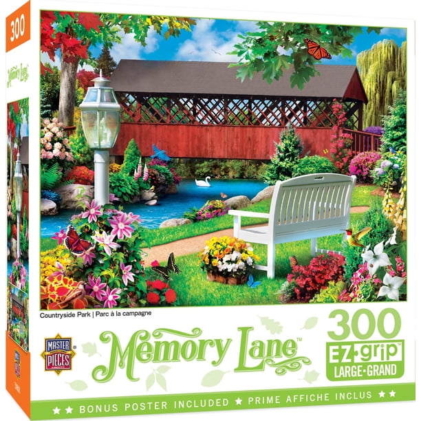 Rompecabezas MasterPieces Countryside Park 300 piezas