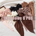thumbnail image 2 of YSTINNG Big Bow Ribbon Hair Clip New High-end Sense Back Head Clip Satin Spring Clip Clip C311-6016, 2 of 3