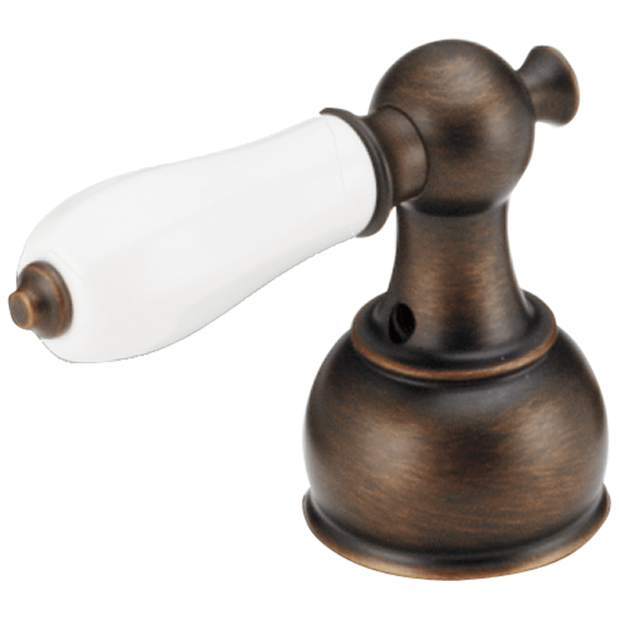 Delta Porcelain Lever Handle Set in Bronze