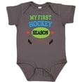 thumbnail image 3 of Inktastic My First Hockey Season Boys or Girls Baby Bodysuit, 3 of 5