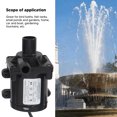 thumbnail image 3 of Solar Powered Water Fountain Pump, 12V  High Efficiency Solar Water Pump Kit  for Garden, 3 of 7
