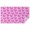Pink Butterfly Pattern, variant on Butterfly White Silhouette Pattern Rectangle Tablecloth 60"x84",Waterproof Polyester Rectangle Table Cloth, Wipeable Spillproof Polyester Tablecloth for Dining, Camping, Indoor and Outdoor