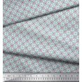 thumbnail image 2 of Soimoi Satin Silk Fabric Floral Small Print Sewing Fabric Yard 42 Inch Wide, 2 of 3