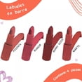 thumbnail image 2 of Set De 4 Labiales En Barra Mate Yuya Marte Posdata Berry Good Rumor, 2 of 4