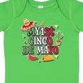 thumbnail image 4 of Inktastic My 1st Cinco De Mayo with Sombrero Red Chili Pepper Taco and Cactus Boys or Girls Baby Bodysuit, 4 of 5