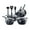 Navy, variant on NutriChef 11 Piece Nonstick Diamond Pattern Kitchen Cookware Set, Royal Blue