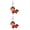 B 1 Set, variant on Red Horse Keychain 2026 Year of Horse Lucky Charm Acrylic Pendant with Metal Buckle Festive Spring Festival Gift Cartoon Zodiac Ornament