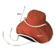 thumbnail image 6 of UDIYO Womens Sun Hat UV Foldable Adjustable Waterproof Wide Brim Bucket Hats for Summer Beach Fishing Hiking, 6 of 8