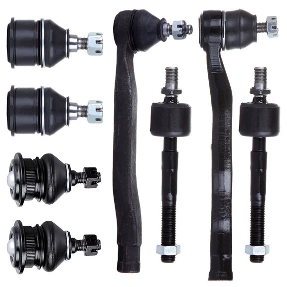 AUTOMUTO Replacement Parts Front Inner Outer Tie Rod End Lower Upper Ball Joint Fit For 1990-1997 For Honda For Accord 1996-1999 For Isuzu Oasis