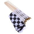 thumbnail image 6 of DEEPCRAFF Multi-Color Racing Checkered Flags on Wooden Sticks, Lightweight and Fade-Resistant Decorative Flags for Events, 6 of 6