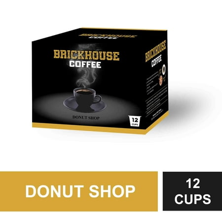 Brickhouse Single Serve Coffee Donut Shop 12 Count