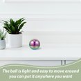 thumbnail image 5 of OULII Outdoor Gazing Ball Stainless Steel Garden Decoration Multi 2Pack, 5 of 5