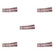 thumbnail image 2 of Guardurnaity 24 piezas de uñas postizas puntas de uñas artificiales accesorio de bricolaje para mujeres niñas rojo Type2 NO2, 2 of 6