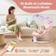 thumbnail image 3 of Balancín eléctrico Baby Swing Smelluck con arnés de 5 puntos, 3 of 9