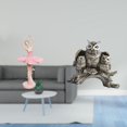 thumbnail image 2 of Figura De Búho Bailarina, Escultura De Resina Para Niña, Estatua De Animal Moderna, Adorno De Mesa, Regalo De Cumpleaños Para Oficina, Estudio, Sala De Estar, Decoración, 2 of 8